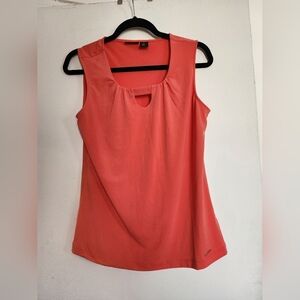 Tahari Pink lightweight blouse size Medium